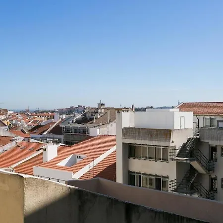 Architectural Poetry In An Unique 3bdrs View Flat * Lisboa