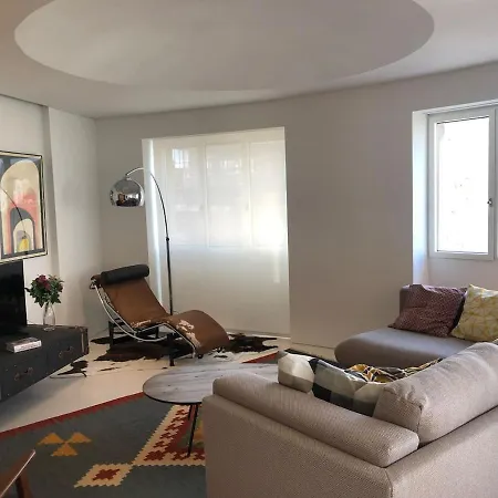 Architectural Poetry In An Unique 3bdrs View Flat Apartment Lisbon